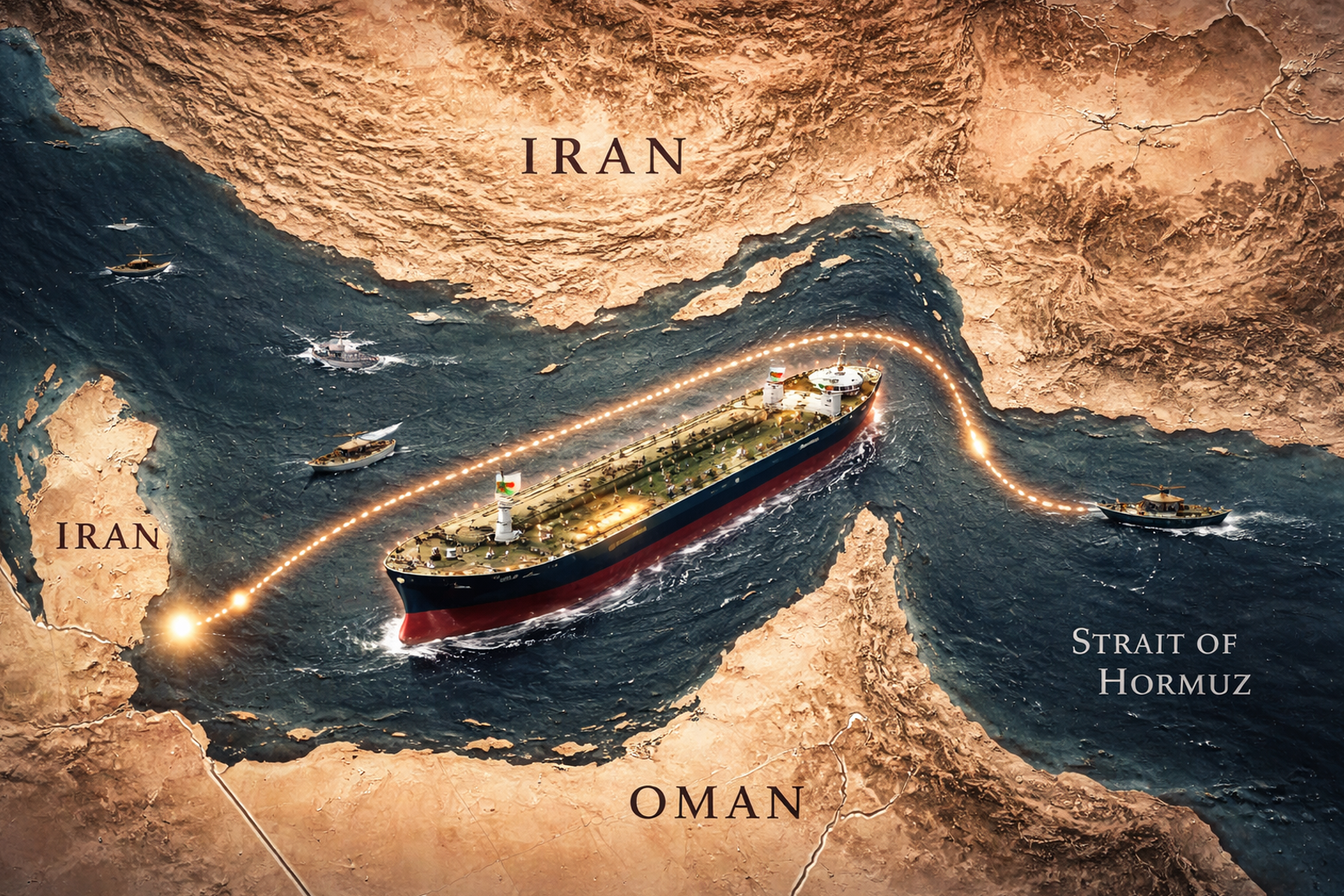 Iran Opens Strait of Hormuz to India, Among Five Nations Granted Passage